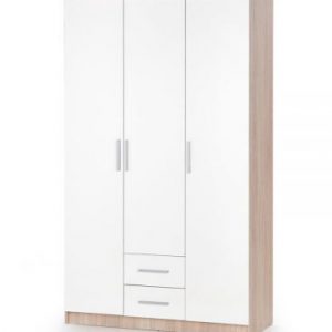 Tủ quần áo 1 cửa màu trắng TQA002
