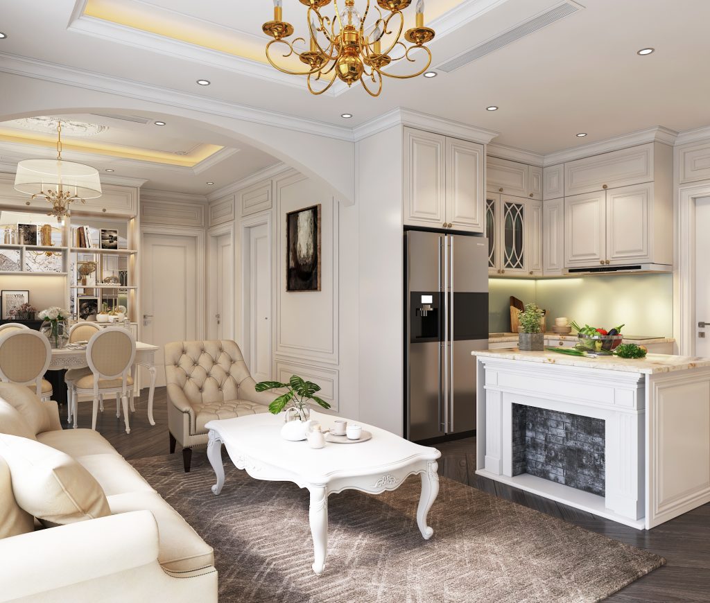 Thiết Kế Nội Thất Chung Cư 2 Phòng Ngủ